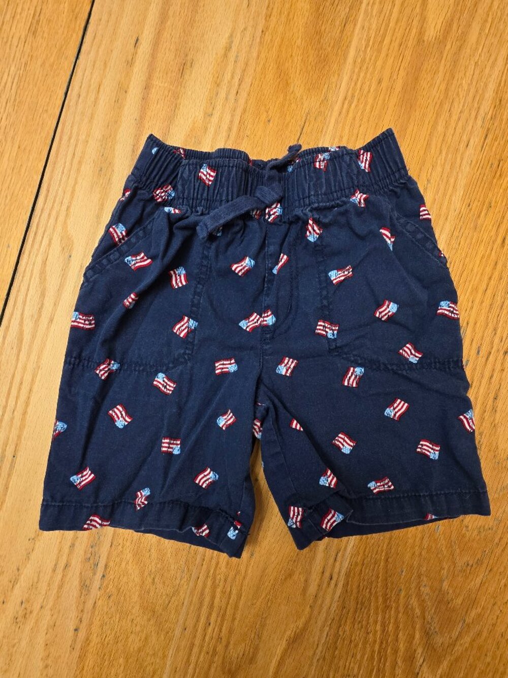 Jumping Beans American Flag Shorts Size 4T